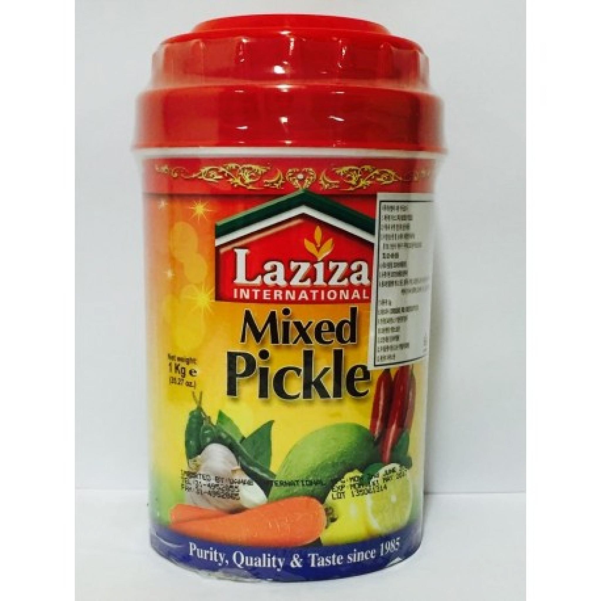 LAZIZA MIXED PICKLE 1KG Restaurant Wholesale