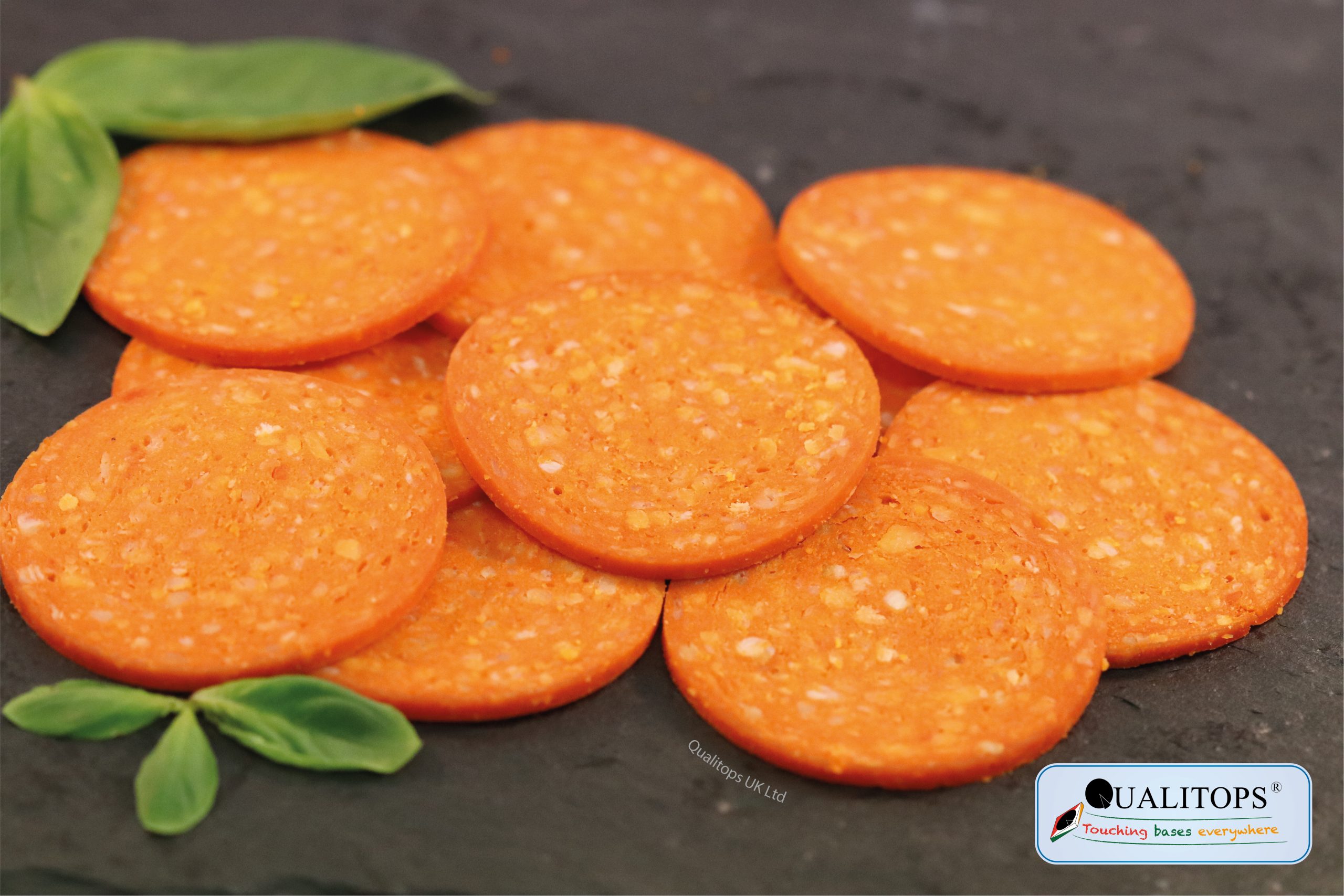 QUALITOPS HALAL PEPPERONI 1KG Restaurant Wholesale