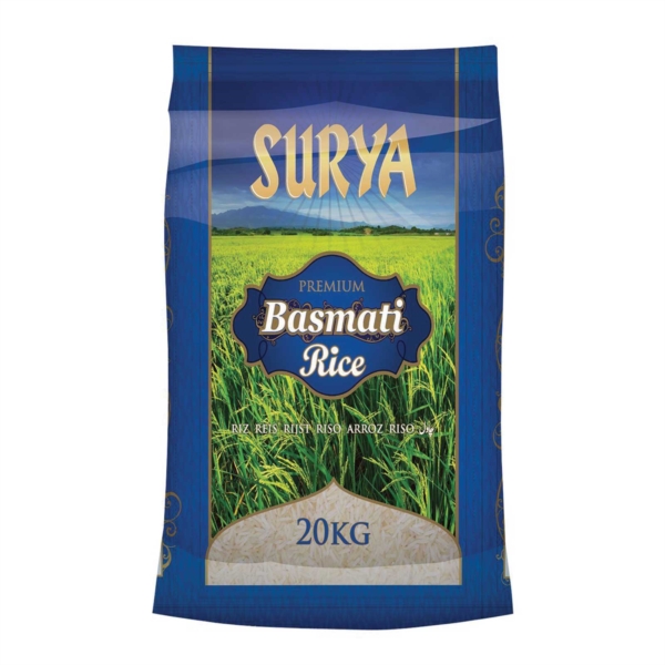 SURYA BASMATI RICE 20kg Restaurant Wholesale
